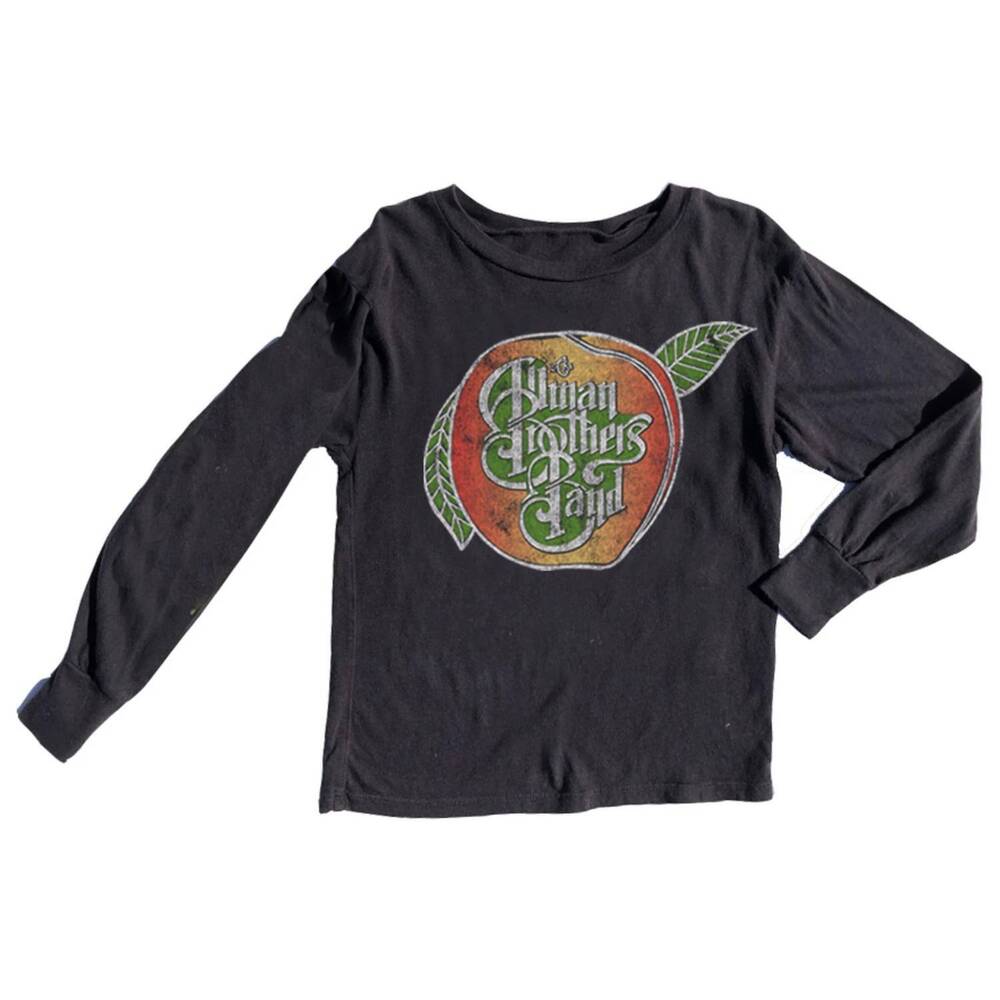 NEW ROWDY SPROUT unisex allman brothers long sleeve tee in black